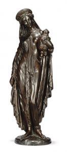 FRENCH SCHOOL,WOMAN HOLDING AN URN,Christie's GB 2009-11-10