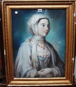 FRENCH SCHOOL (XIX),Portrait of Signora Marendia Shepri de ,Bellmans Fine Art Auctioneers 2018-01-09