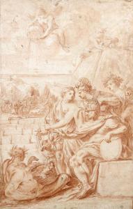 FRENCH SCHOOL (XVII),Allégorie des bienfaits,1650,Artcurial | Briest - Poulain - F. Tajan 2014-11-18