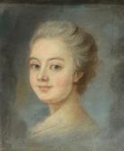 FRENCH SCHOOL (XVIII),Head and shoulders portrait of a lady with grey,Mallams GB 2016-10-19
