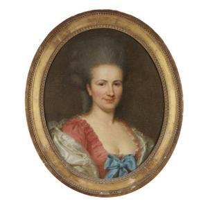 FRENCH SCHOOL (XVIII),PORTRAIT OF A LADY,1777,Freeman US 2018-05-22