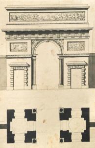 FRENCH SCHOOL (XVIII),Study of a Triumphal Arch,Cheffins GB 2019-06-12
