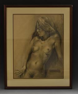 FRENCH SCHOOL (XX),Nude Study,Bamfords Auctioneers and Valuers GB 2018-08-15