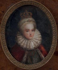 FRENCH SCHOOL (XX),Portrait royal,18th century,Aguttes FR 2018-06-21