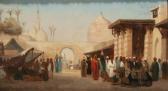FRERE Ch. Theodore, Bey 1814-1888,Une ruelle au Caire,Gros-Delettrez FR 2019-11-27
