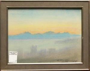 FRERE Elizabeth 1800-1900,Sunrise over the Mountains,1918,Clars Auction Gallery US 2010-03-13