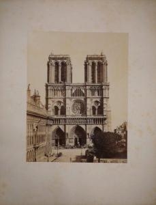 FRERES Bisson 1841-1864,La cathédrale Notre-Da,1857,Gautier-Goxe-Belaisch, Enghien Hotel des ventes 2020-11-26