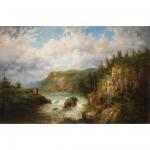 FRERICHS Wilhelm Charles Antony 1829-1905,Untitled (Hudson River Scene with F,Clars Auction Gallery 2023-05-12