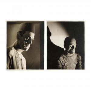 FREULICH roman 1898-1974,Boris Karloff pair of oversized portraits from The,1932,Bonhams 2021-06-08