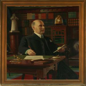 freymodur,A portrait of Dr. Elmar Egede,1900,Bruun Rasmussen DK 2010-05-03