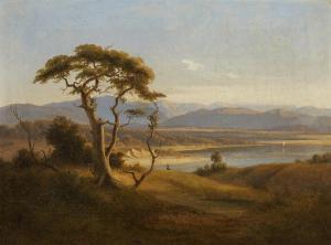 FRICH Joachim 1810-1858,Alpine Foothill Landscape,1838,Lempertz DE 2022-11-19