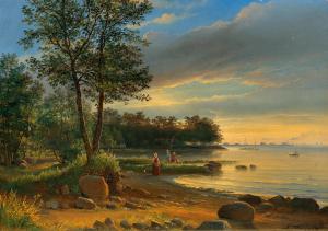 FRICKE, LONGIN Christianowitsch 1819-1893,On the Baltic Coast,Palais Dorotheum AT 2023-05-02