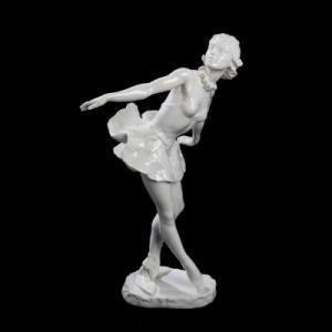 Fridrich Gronau L,A porcelain ballerina in the shape of Marianne Sim,Bruun Rasmussen DK 2017-09-14