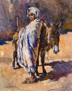 FRIED Pal 1893-1976,Boy with his donkey,Bonhams GB 2010-05-13