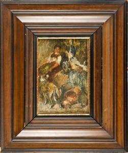 FRIEDBICHLER Franz 1854-1880,rural-real hunting arrangement,1874,Historia Auctionata DE 2012-09-21