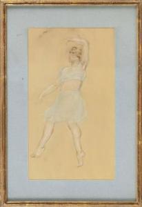 FRIEDMAN Arnold Aaron 1879-1946,Portrait of a dancer,Eldred's US 2022-01-27