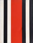 FRIEDMAN Warner 1935,Red Black and White Stripes,1965,Ro Gallery US 2020-11-19