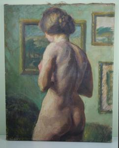 FRIEDMANN David 1893-1980,Femme nue de dos,Morand FR 2022-07-21