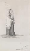 FRIEDRICH Caspar David 1774-1840,FRAU MIT UMSCHLAGTUCH (LADY WITH A SHAWL),Sotheby's GB 2013-11-20