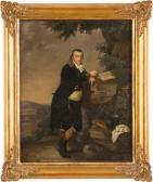 FRIEDRICH DRYANDER Johann 1756-1812,BILDNIS DES BARON GOREY,Hargesheimer Kunstauktionen 2015-09-19