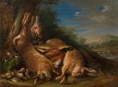 FRIEDRICH Johann Heinrich August 1789-1843,Hunting still life,im Kinsky Auktionshaus AT 2019-04-09
