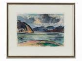 FRIEDRICH Ludwig 1895-1970,River with Rowboat,1942,Auctionata DE 2016-06-08