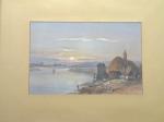 FRIEND Washington F 1820-1886,North American river scene, watercolour,Byrne's Auctioneers & Valuers 2006-11-09