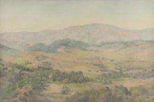 FRIES Charles Arthur 1854-1940,Land of the Oaks,1918,John Moran Auctioneers US 2018-01-23