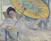 FRIESEKE Frederick Carl 1874-1939,Woman with Parasol,1912,Christie's GB 2015-03-25