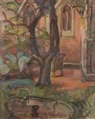 FRIESZ Emile Othon 1879-1949,Courtyard with church,Bonhams GB 2012-06-24