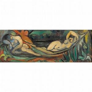 FRIESZ Emile Othon 1879-1949,LE HAMAC,1910,Freeman US 2015-05-03