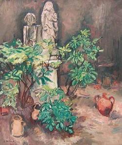 FRIESZ Emile Othon 1879-1949,LE JARDIN DE L'ATELIER,1943,Catherine Charbonneaux FR 2007-10-21