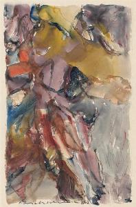 FRIETZSCHE George 1903-1986,Abstrakte Komposition,1967,Galerie Bassenge DE 2017-05-27