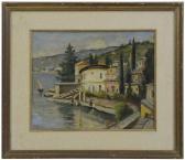 FRIGERIO Luigi 1873-1938,Passeggiata lungo lago,Meeting Art IT 2017-06-14