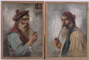 FRIGERIO R. 1800-1900,Portraits of a fisherman,Burstow and Hewett GB 2017-03-01
