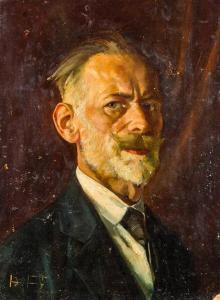 FRILING Hermann 1867-1942,Selbstporträt,1930,Leo Spik DE 2018-03-15