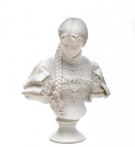 FRILLI Antonio 1860-1902,bust of a young girl,Bonhams GB 2016-03-07