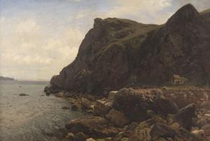 FRISCHE Heinrich Ludwig 1831-1901,English coastal landscape,Hargesheimer Kunstauktionen 2022-09-07