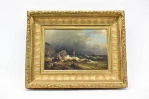 FRISCHE Heinrich Ludwig 1831-1901,he English Coast,Nye & Company US 2023-02-02