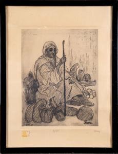 FRISON Jehan 1882-1961,Djilali,Galerie Moderne BE 2017-04-25