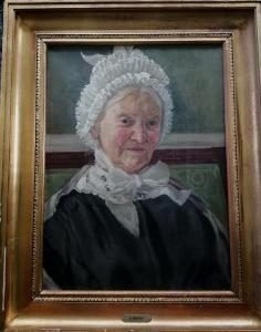 FRISTRUP Niels, Niklaus 1837-1909,Portrait of an old woman,1904,Bruun Rasmussen DK 2023-01-12