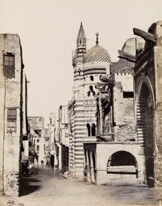 FRITH Francis 1822-1898,Street View in Cairo,Swann Galleries US 2013-04-18