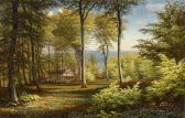 FRITZ Andreas,A spring day in Marselisborg forest looking toward,Bruun Rasmussen 2020-01-13