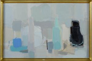 FROGNIER Paul 1914-1996,Nature morte aux tons bleus,VanDerKindere BE 2019-11-13