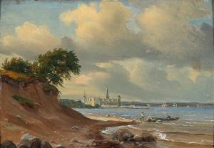 FROM Heinrich Christian 1811-1879,View from Kronborg Castle,1848,Bruun Rasmussen DK 2017-05-01
