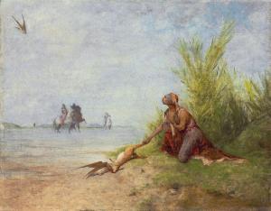 FROMENTIN Eugene 1820-1876,Falconers,Christie's GB 2010-06-15