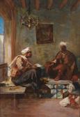 FROMENTIN Eugene 1820-1876,LE SCRIBE,Sotheby's GB 2014-10-23