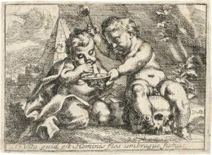 FROMILLER Joseph Ferdinand 1693-1760,Vita quid est Hominis flos,Galerie Bassenge DE 2023-06-07