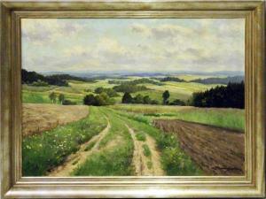 FROMMHOLD Ernst 1879-1955,Taunuslandschaft. Bad Schwalbach,Reiner Dannenberg DE 2021-03-29