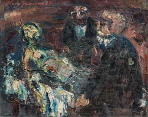 FRONIUS Hans 1903-1988,Hiob,1973,im Kinsky Auktionshaus AT 2023-06-22